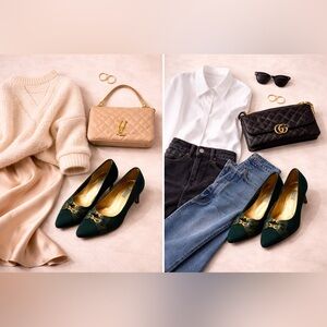 Vintage Gucci Kitten Heels